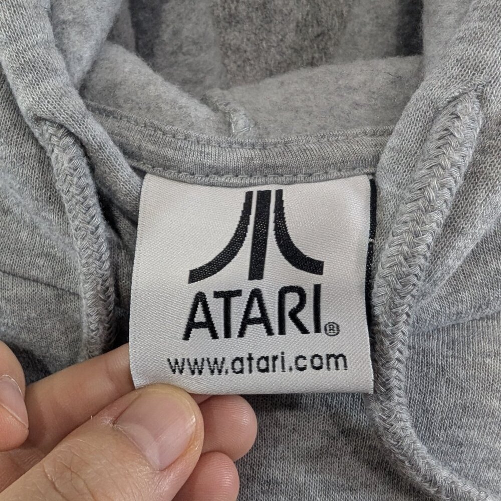 Atari 2022 Hoodie Sweater Printed Medium Grey - Picture 7 of 10
